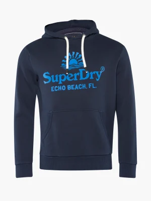 Sudadera con capucha Superdry Eclipse Navy