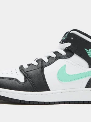 Air Jordan 1 Mid Black & Aqua