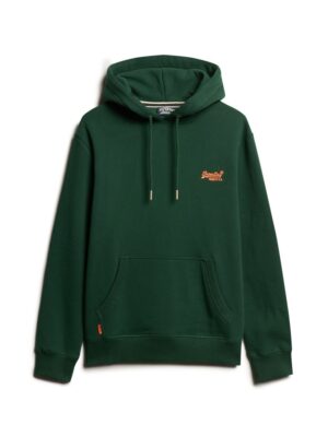 Sudadera Superdry con capucha y logotipo Essential Verde Esmalte
